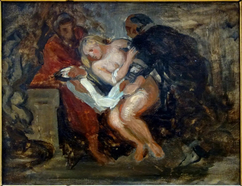La Chaste Suzanne - Eugène Delacroix