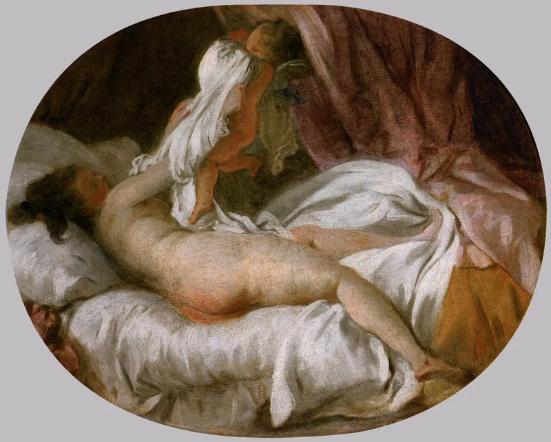 La Chemise retire - Jean-Honoré Fragonard