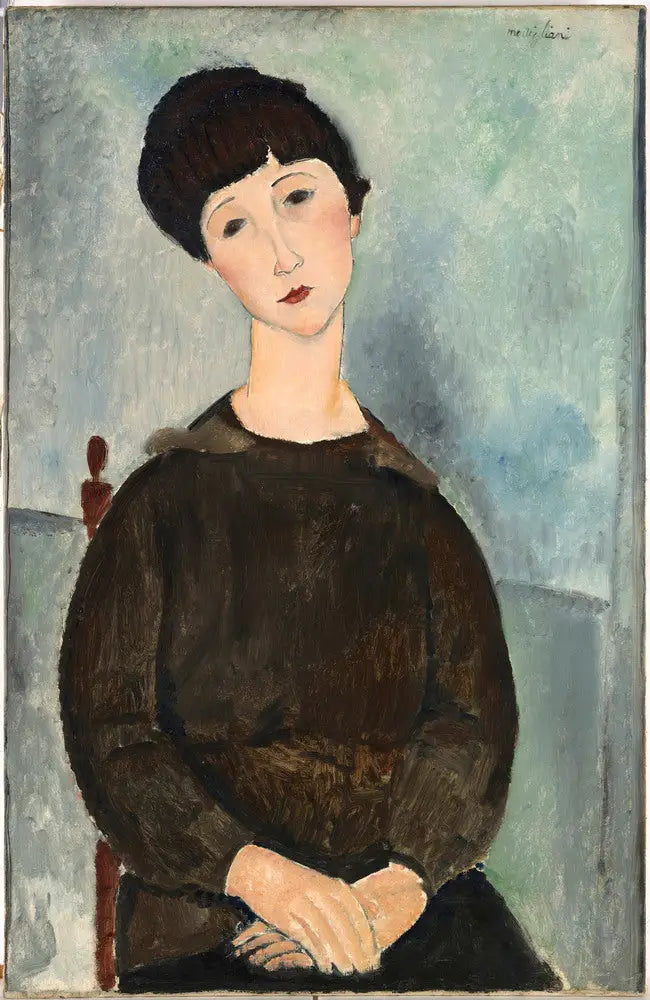 La Chevelure noire - Amedeo Modigliani