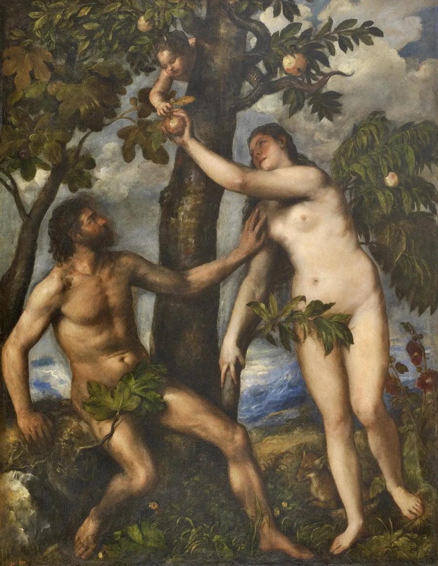 La Chute de l'Homme - Titian
