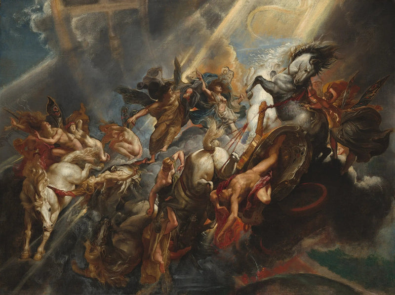 La Chute de Phaéton - Peter Paul Rubens
