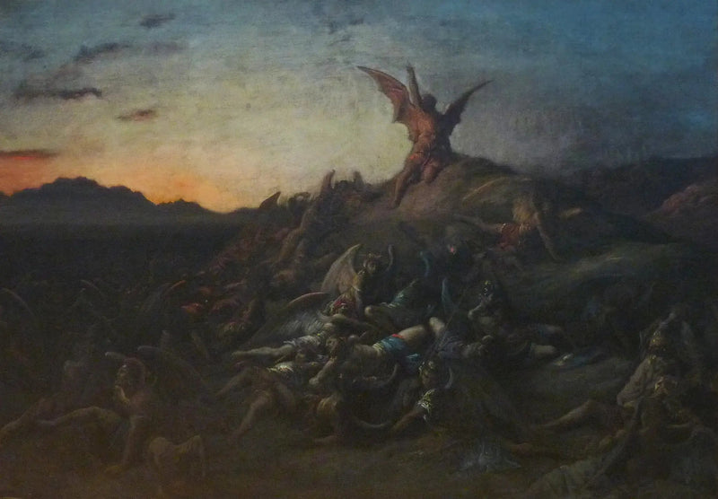 La Chute des anges rebelles - Gustave Doré