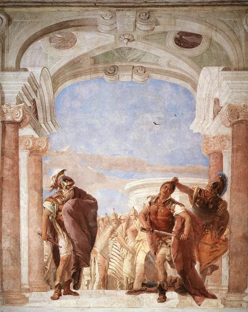 La colère d’Achille - Giovanni Battista Tiepolo - Alpha Reproduction