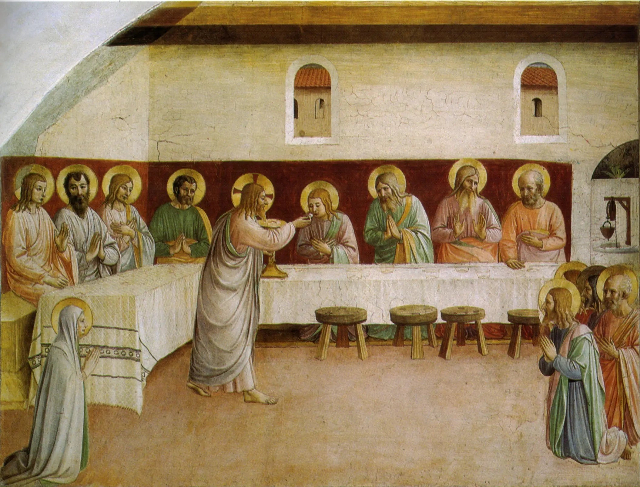 La Communion des Apôtres - Fra Angelico - Alpha Reproduction