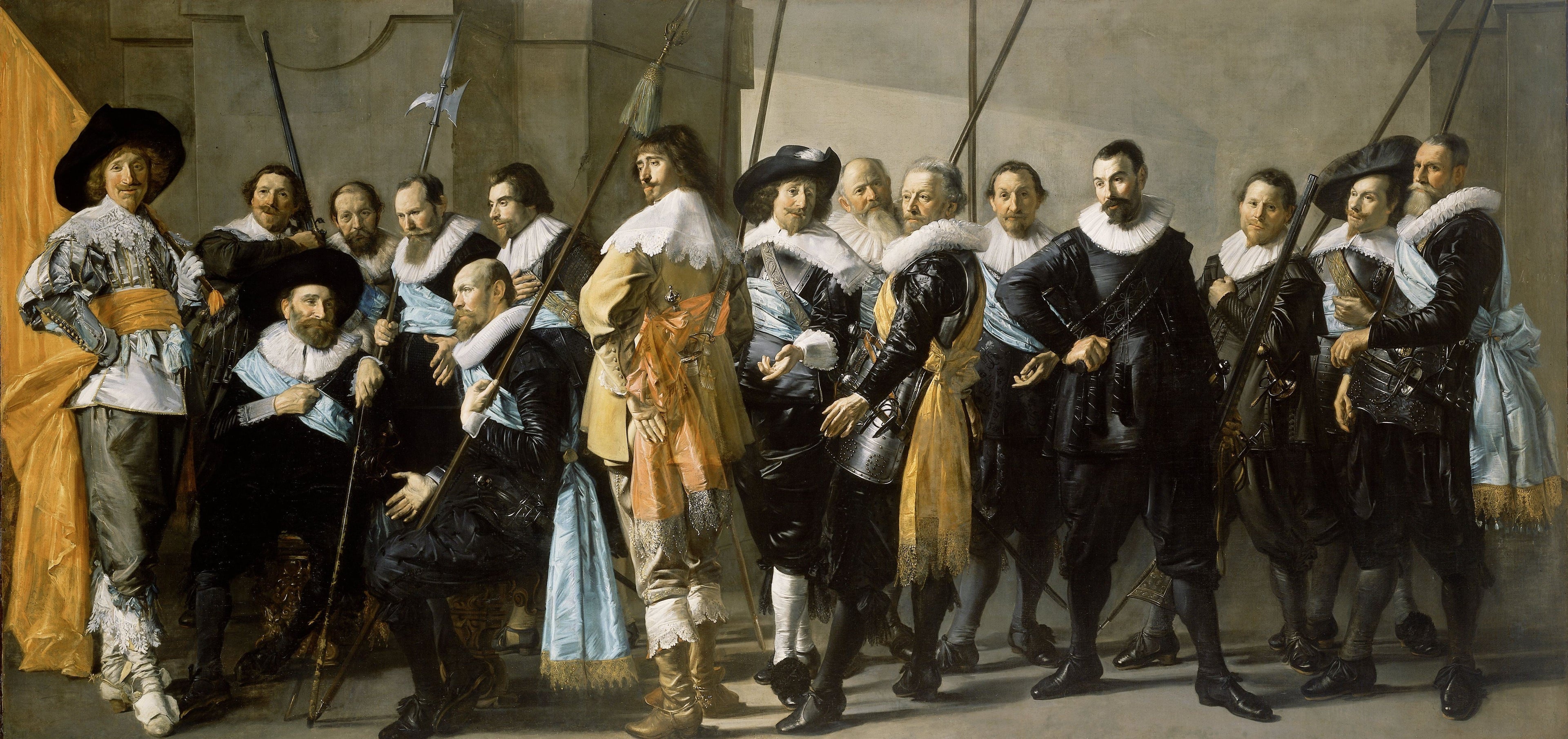 La Compagnie du capitaine Reinier Réael, dite « La Maigre Compagnie » - Frans Hals