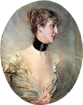 La comtesse Ritzer - Giovanni Boldini