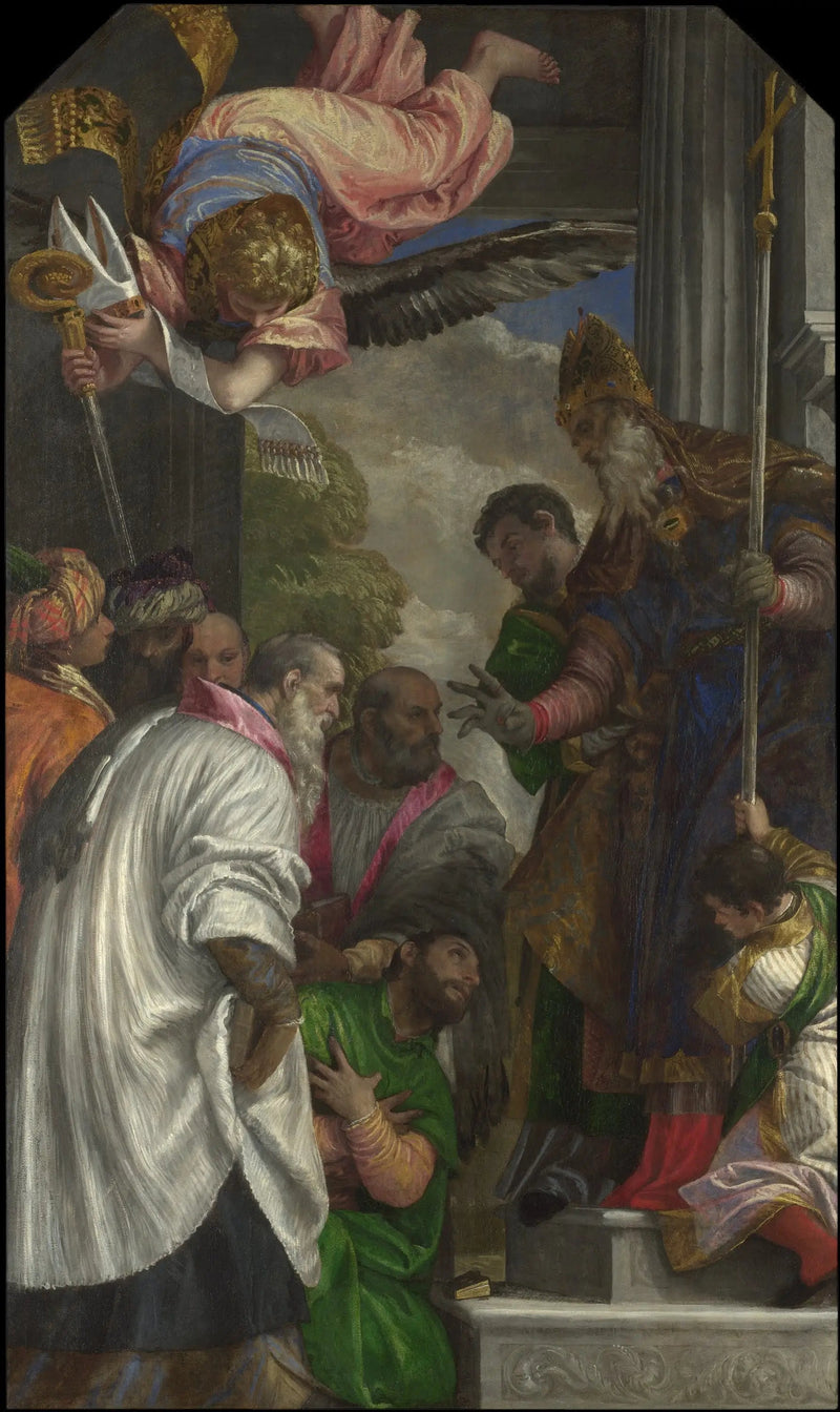 La consécration de Saint Nicolas - Paul Véronèse