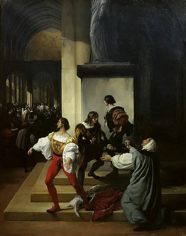 La Conspiration des Lampugnani - Francesco Hayez