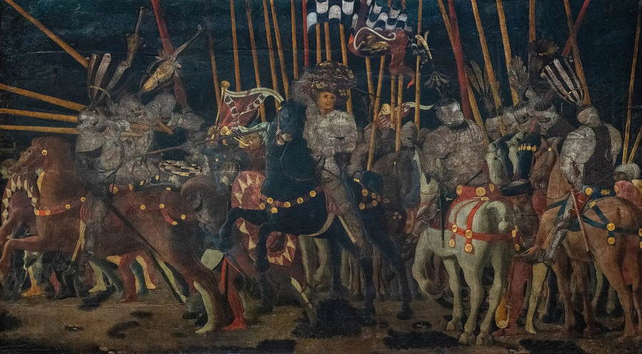 La Contre-Attaque de Micheletto Attendolo da Cotignola - Paolo Uccello