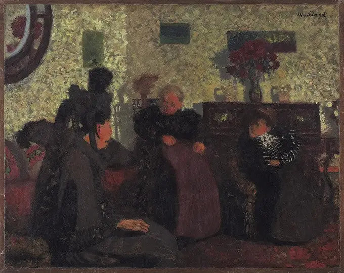 La conversation - Édouard Vuillard
