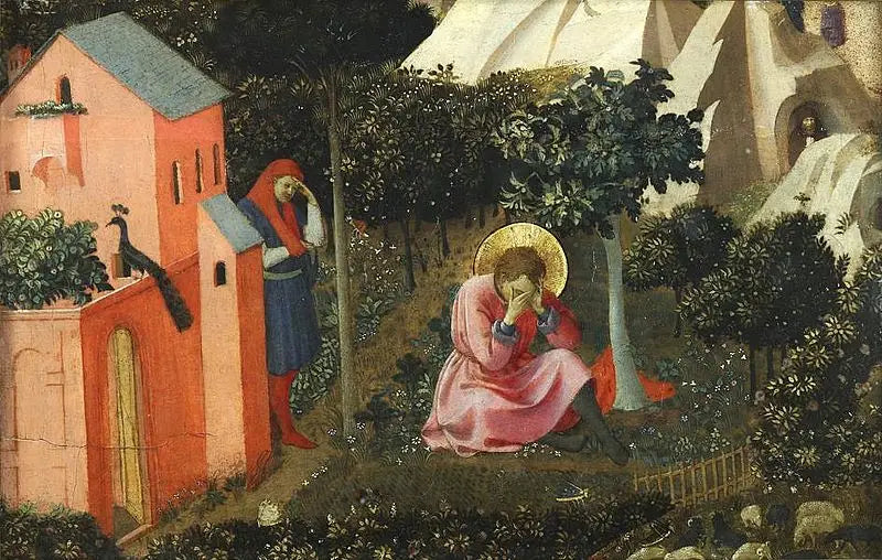 La Conversion de saint Augustin - Fra Angelico