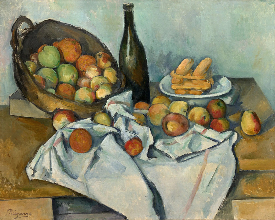 La Corbeille de pommes - Paul Cézanne