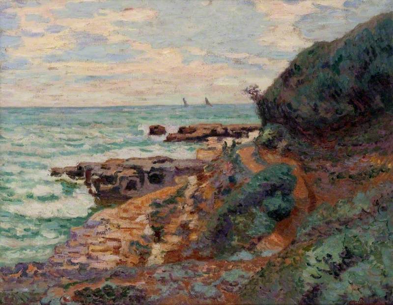 La côte à St Palais - Armand Guillaumin