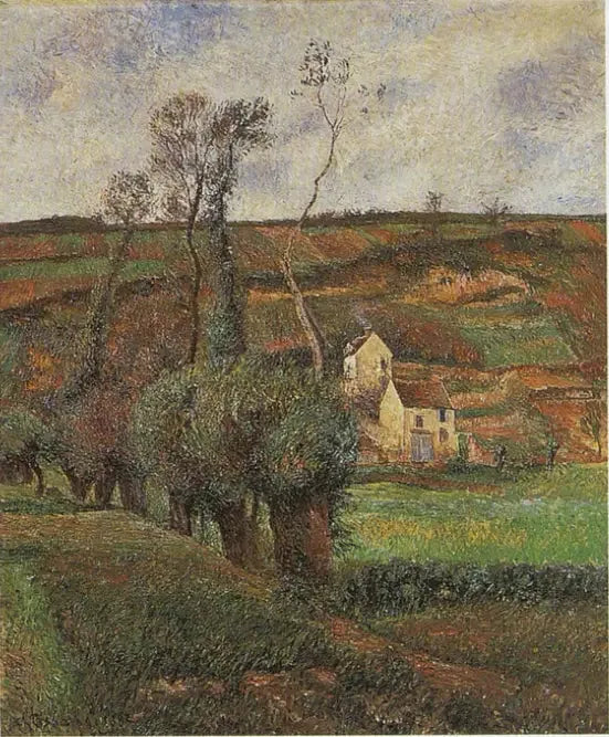 La côte Lézard à Pontoise - Camille Pissarro