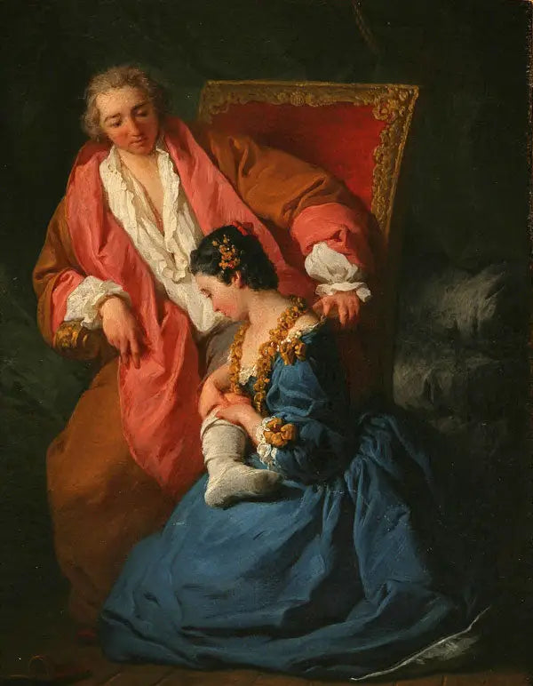 La Courtisane amoureuse - Pierre Subleyras - Alpha Reproduction
