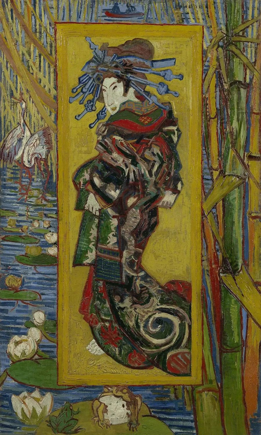 La Courtisane (d'après Eisen) - Vincent van Gogh