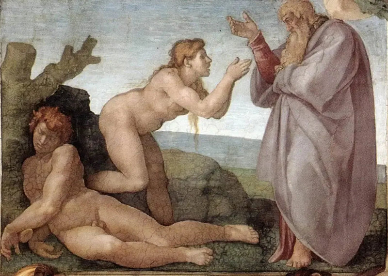 La Création d'Ève - Michel-Ange