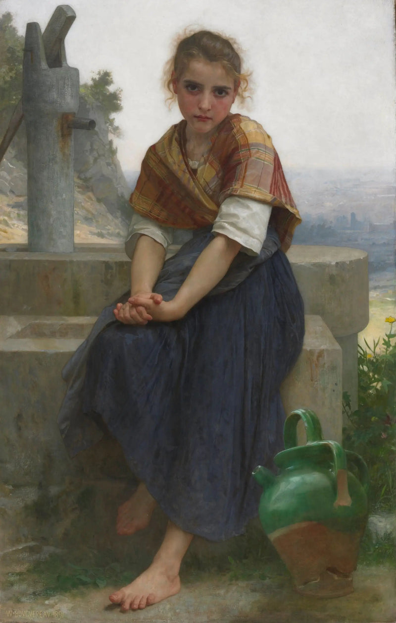 La Cruche cassée - Bouguereau