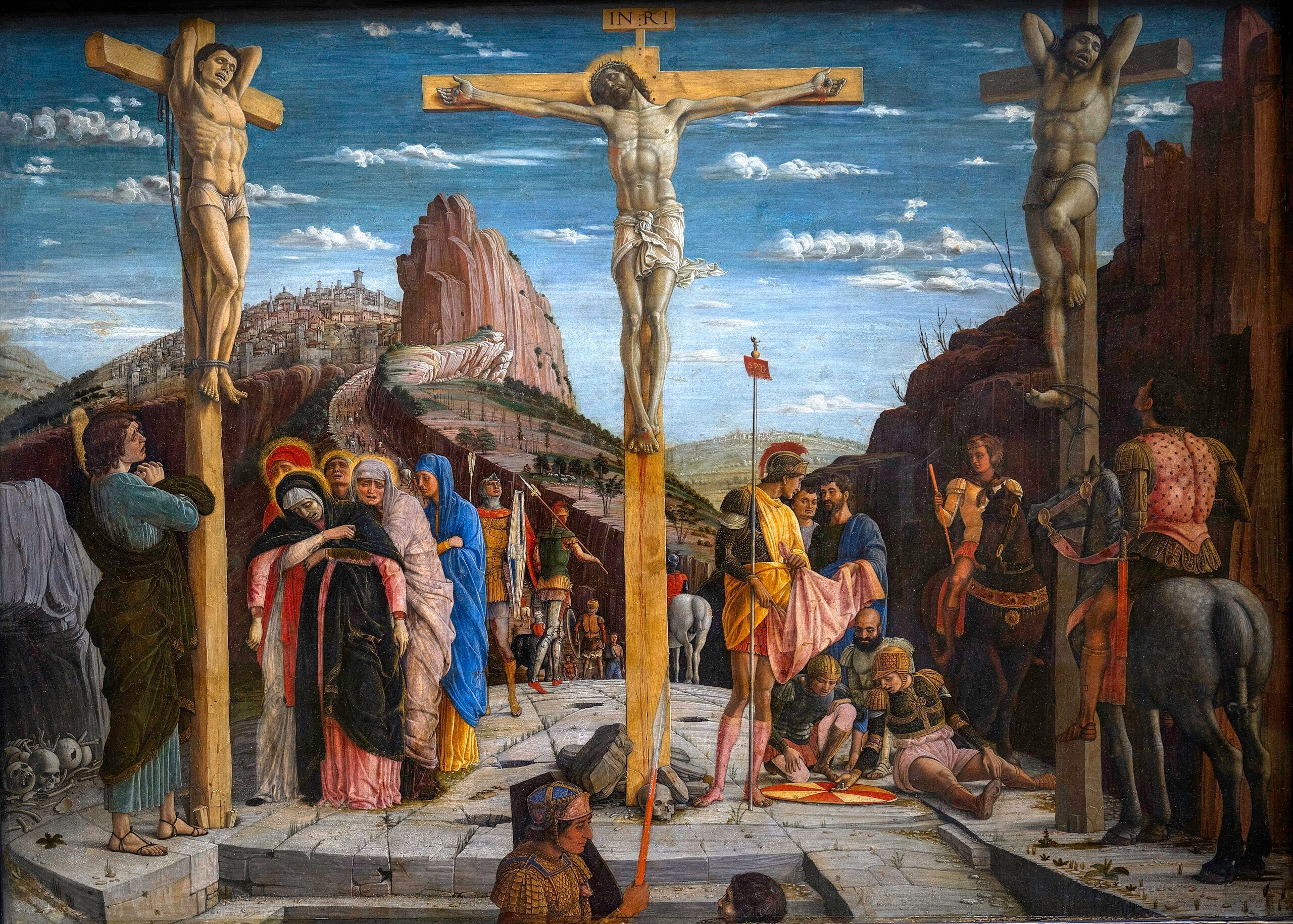 La Crucifixion - Andrea Mantegna