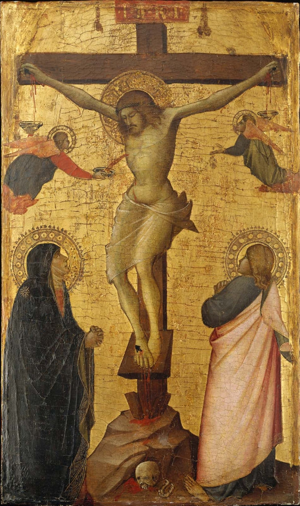 La Crucifixion avec la Vierge et saint Jean - Agnolo Gaddi