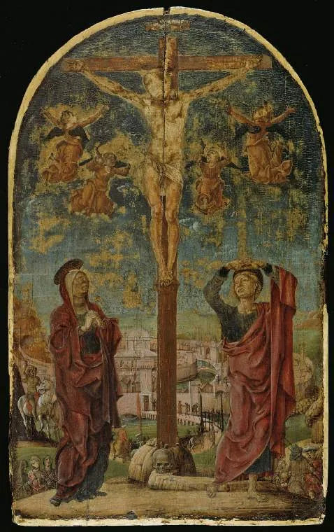 La Crucifixion - Cosmè Tura