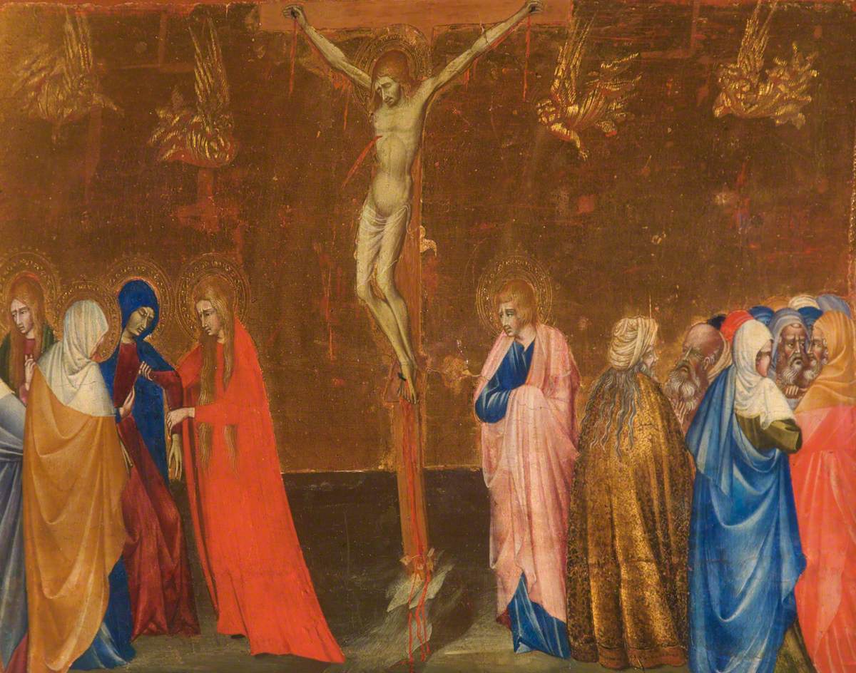 La Crucifixion - Giovanni di Paolo - Alpha Reproduction