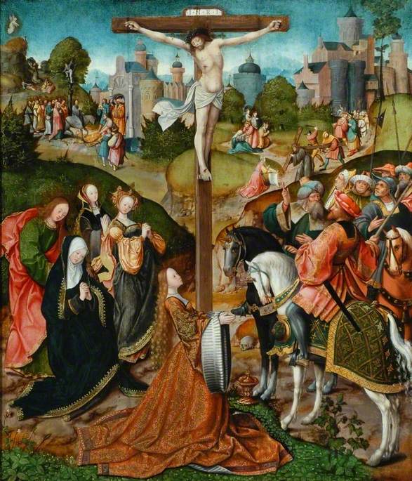 La Crucifixion - Jacob Cornelisz van Oostsanen