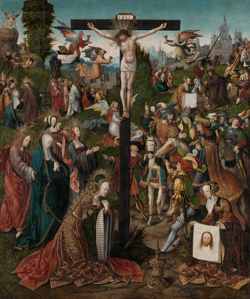 La Crucifixion - Jacob Cornelisz van Oostsanen