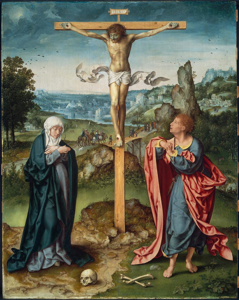 La Crucifixion - Joos van Cleve
