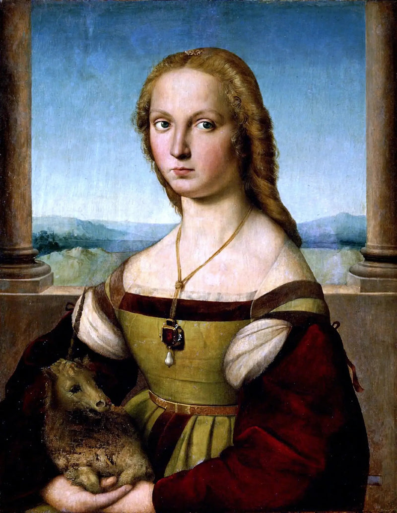 La Dame à la licorne - Raphaël Sanzio