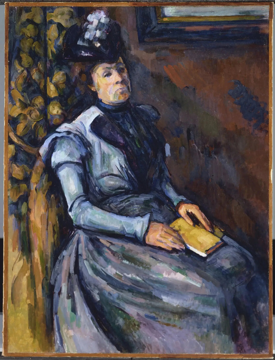 La Dame au livre - Paul Cézanne
