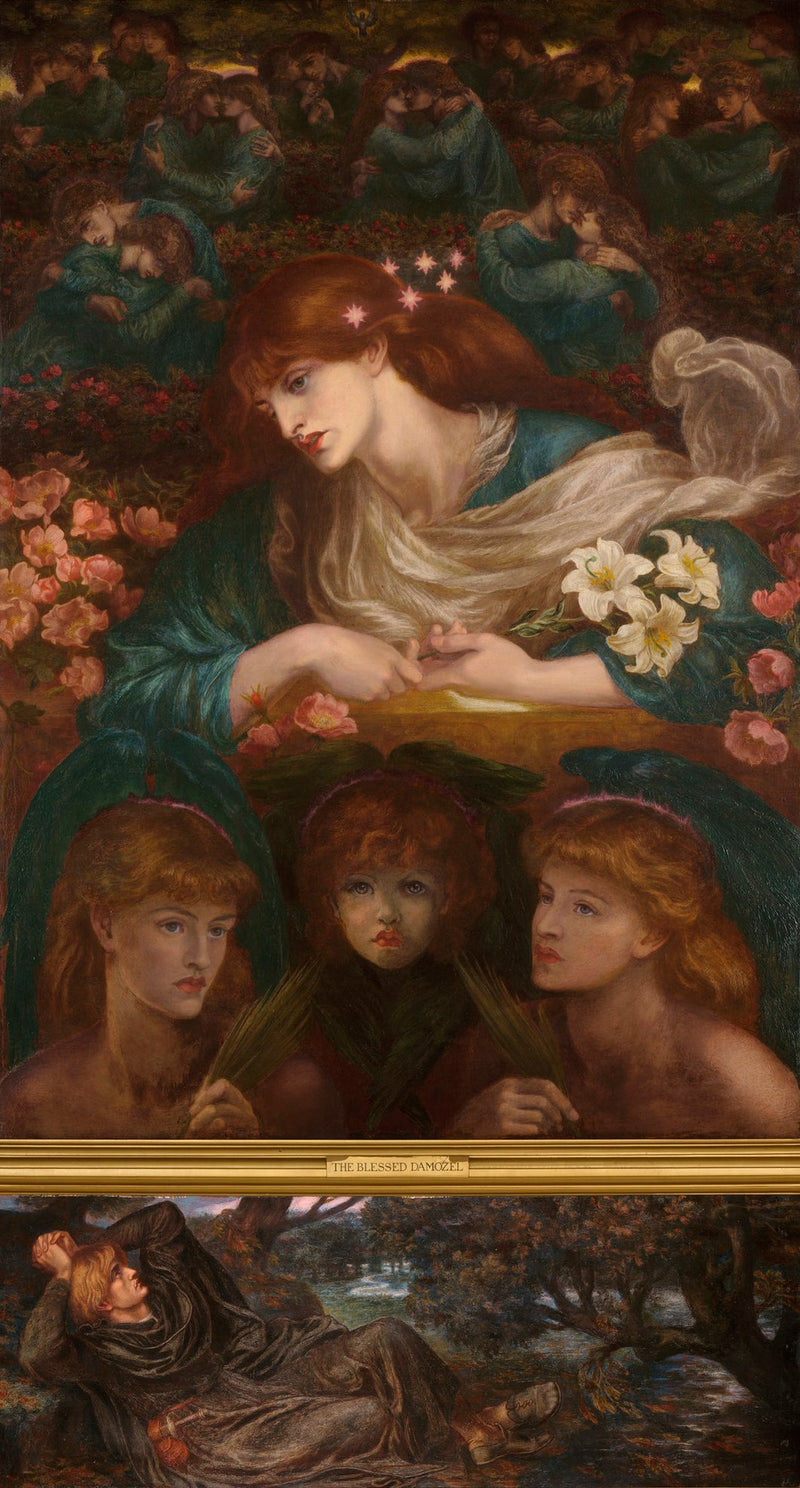 La Damoiselle élue - Dante Gabriel Rossetti