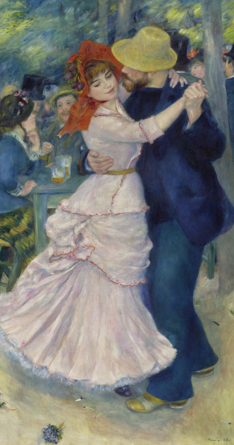 La Danse à Bougival - Pierre-Auguste Renoir