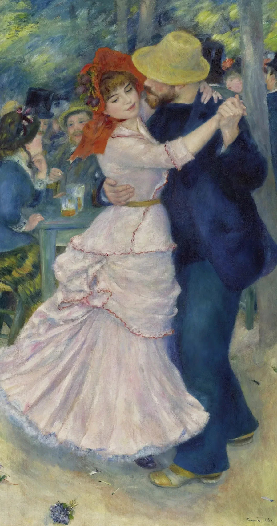La Danse à Bougival - Pierre-Auguste Renoir