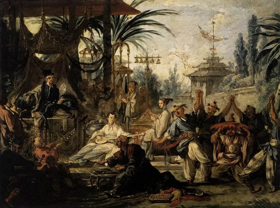 La Danse chinoise - François Boucher
