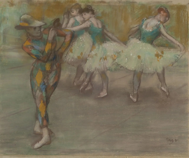 La Danse d'Arlequin - Edgar Degas