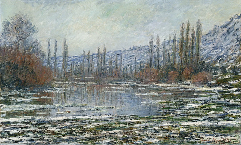 La débâcle à Vétheuil - Claude Monet