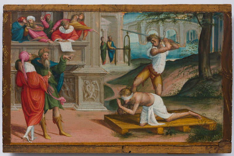 La décapitation d'un saint - Gaudenzio Ferrari