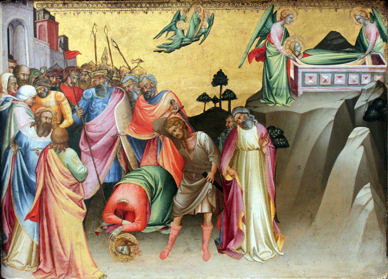 La décapitation de sainte Catherine d'Alexandrie - Lorenzo Monaco