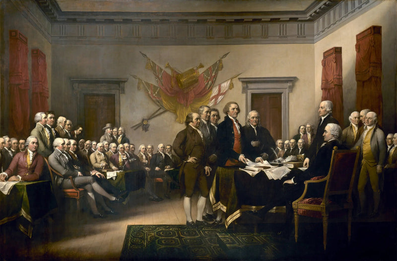 La Déclaration d'indépendance - John Trumbull