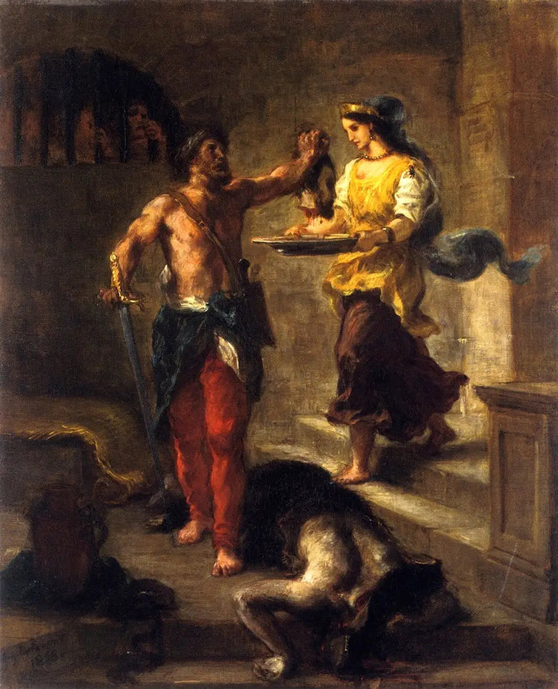 La Décollation de saint Jean-Baptiste - Eugène Delacroix