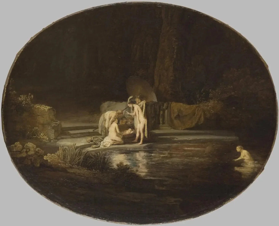 La découverte de Moïse - Rembrandt