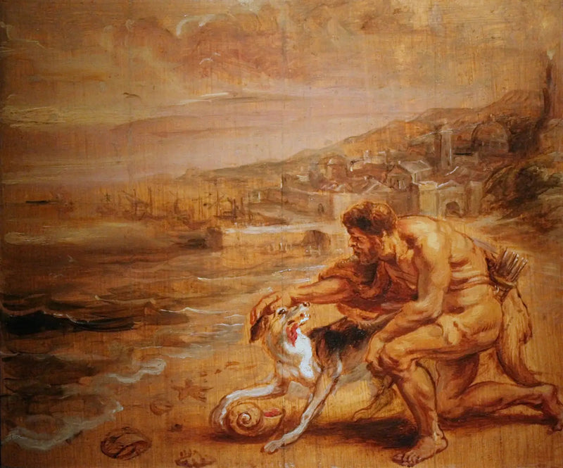 La Découverte du pourpre - Peter Paul Rubens