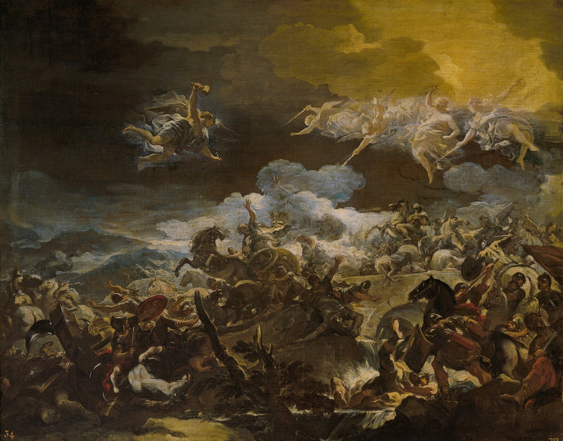 La défaite de Sisera - Luca Giordano
