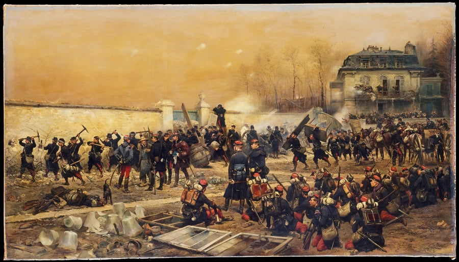 La Défense de Champigny - Édouard Detaille