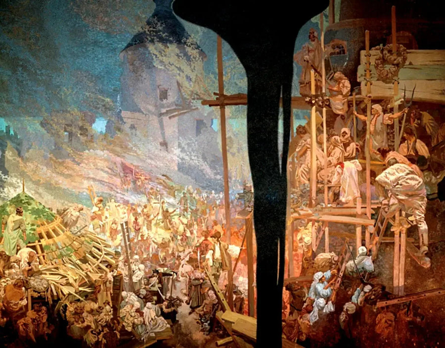 La Défense de Szigetvár - Alphonse Mucha