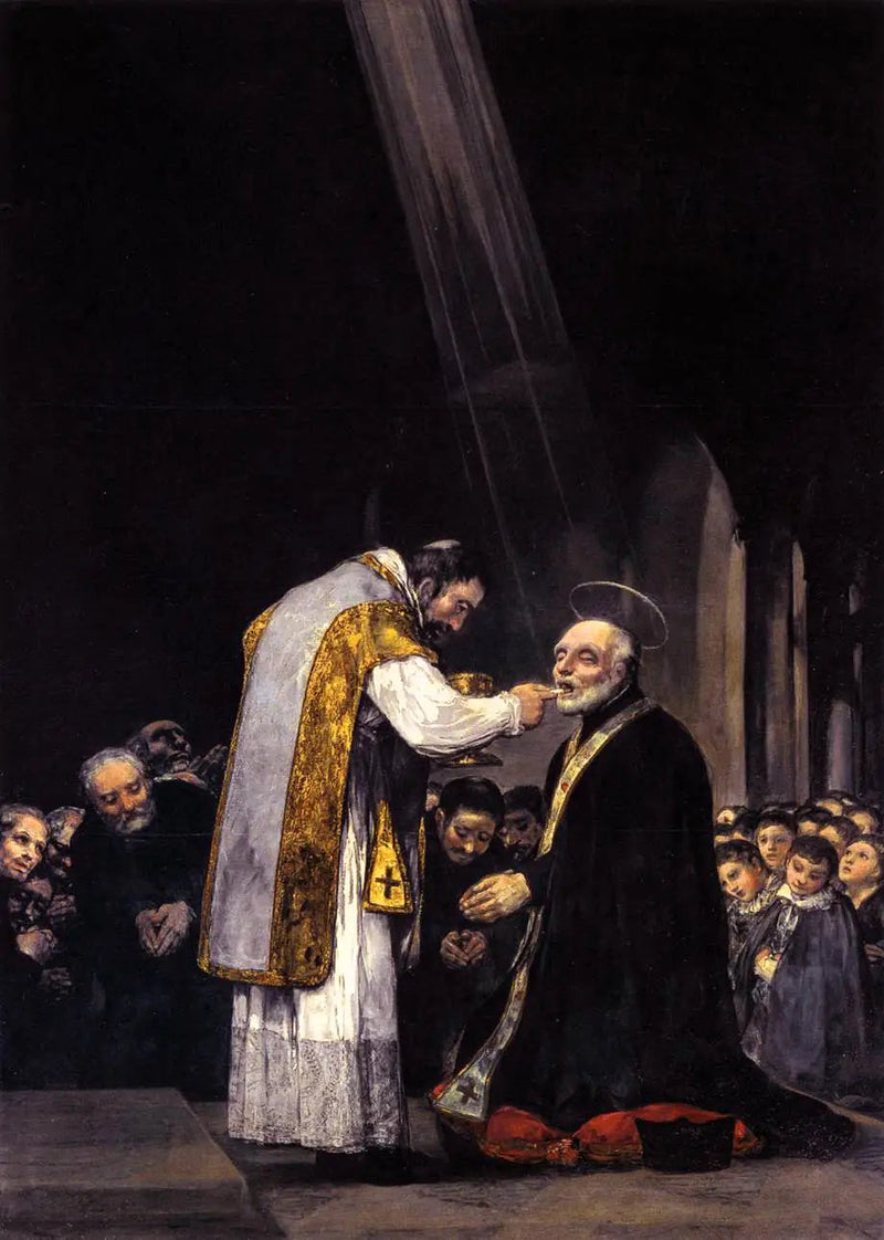 La Dernière Communion de saint Joseph Calasanz - Francisco de Goya