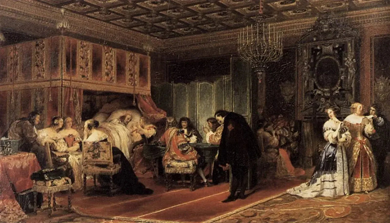 La dernière maladie du cardinal Mazarin - Paul Delaroche