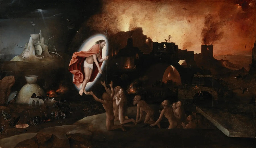 La Descente aux limbes - Hieronymus Bosch