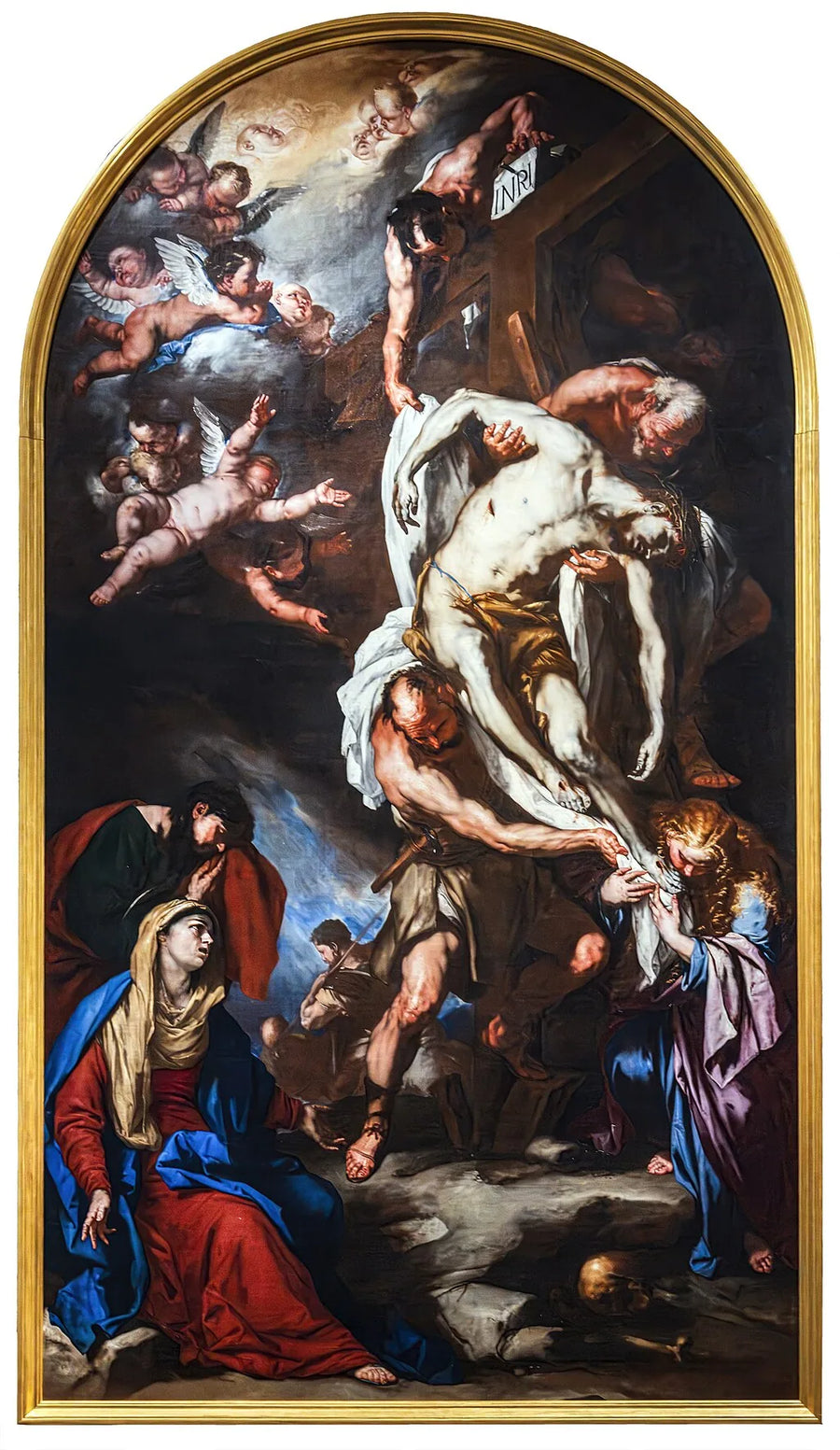 La descente de la Croix - Luca Giordano
